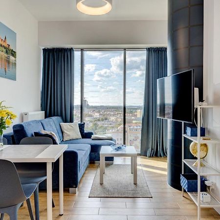 Aleda Hanza 14 Floor, Balkon 슈체친 외부 사진