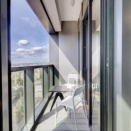 Aleda Hanza 14 Floor, Balkon 슈체친 외부 사진