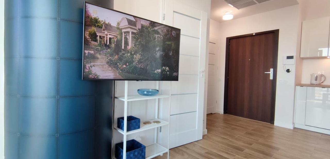 Aleda Hanza 14 Floor, Balkon 슈체친 외부 사진